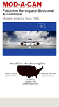 Mobile Screenshot of modacan.com